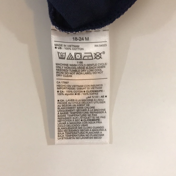 Old Navy Baby Girl Size 18-24 Month Short Sleeve Tops (Quantity 2) - Picture 6 of 6